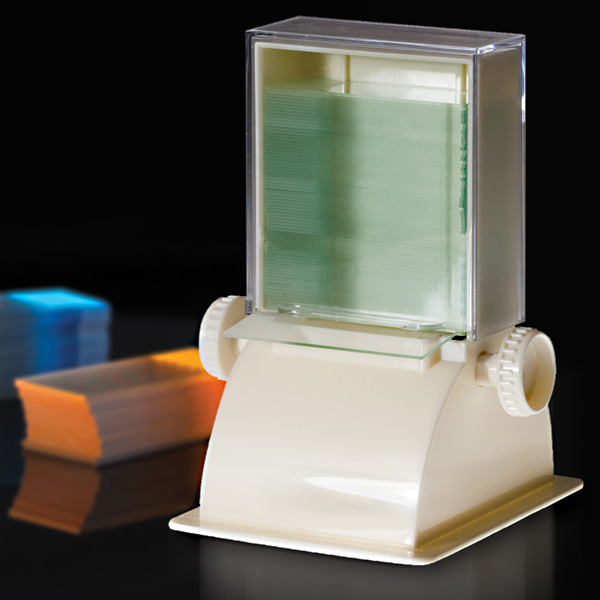 Globe Scientific Slide Dispenser for up to 72 slides Microscope Slides; slide accessories; slide mailers